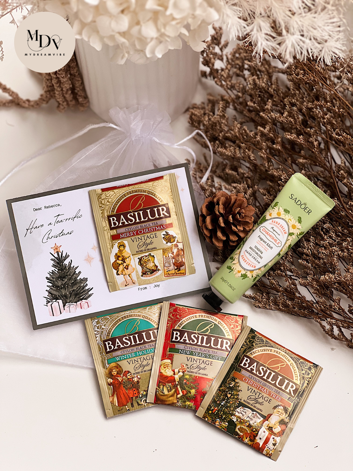 [CHRISTMAS GIFT] TEA-RIFFIC Christmas Festive Appreciation Gift